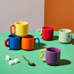 Creative Porcelain Mugs & Espresso Cups - Espresso Cup Set of 6