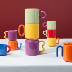 Creative Porcelain Mugs & Espresso Cups - Espresso Cup Set of 6