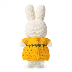 Crocheted Miffy Sunflower Plush Toy