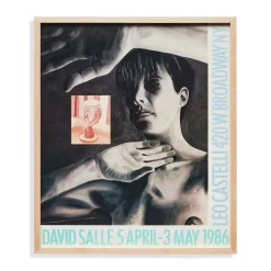 David Salle At Castelli's Framed Poster