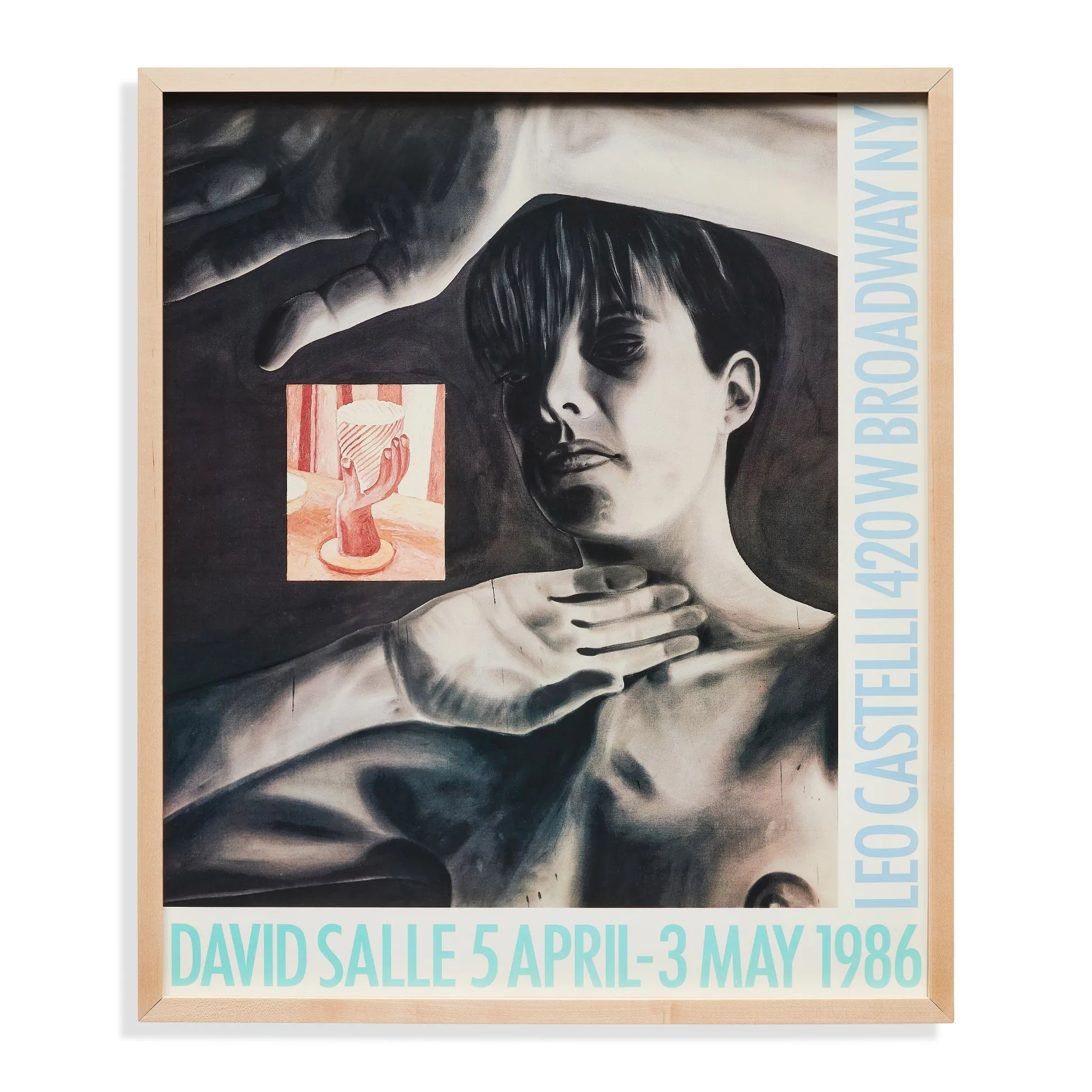 David Salle At Castelli's Framed Poster