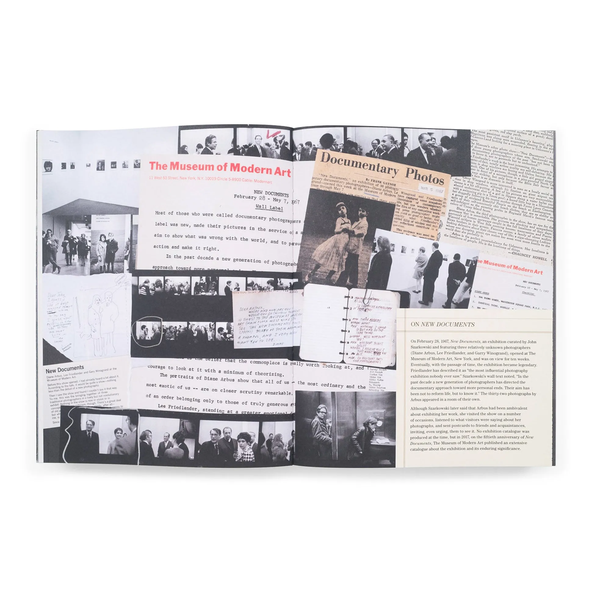 Diane Arbus Documents - Hardcover