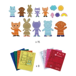 DIY Funky Family Magnets Kit