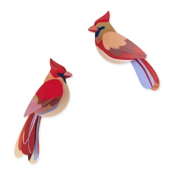 DIY Garden Bird Wall Art Kits - Cardinals