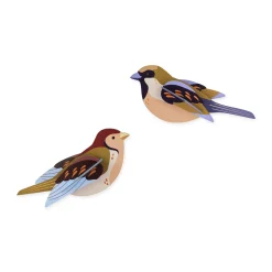 DIY Garden Bird Wall Art Kits - Sparrows