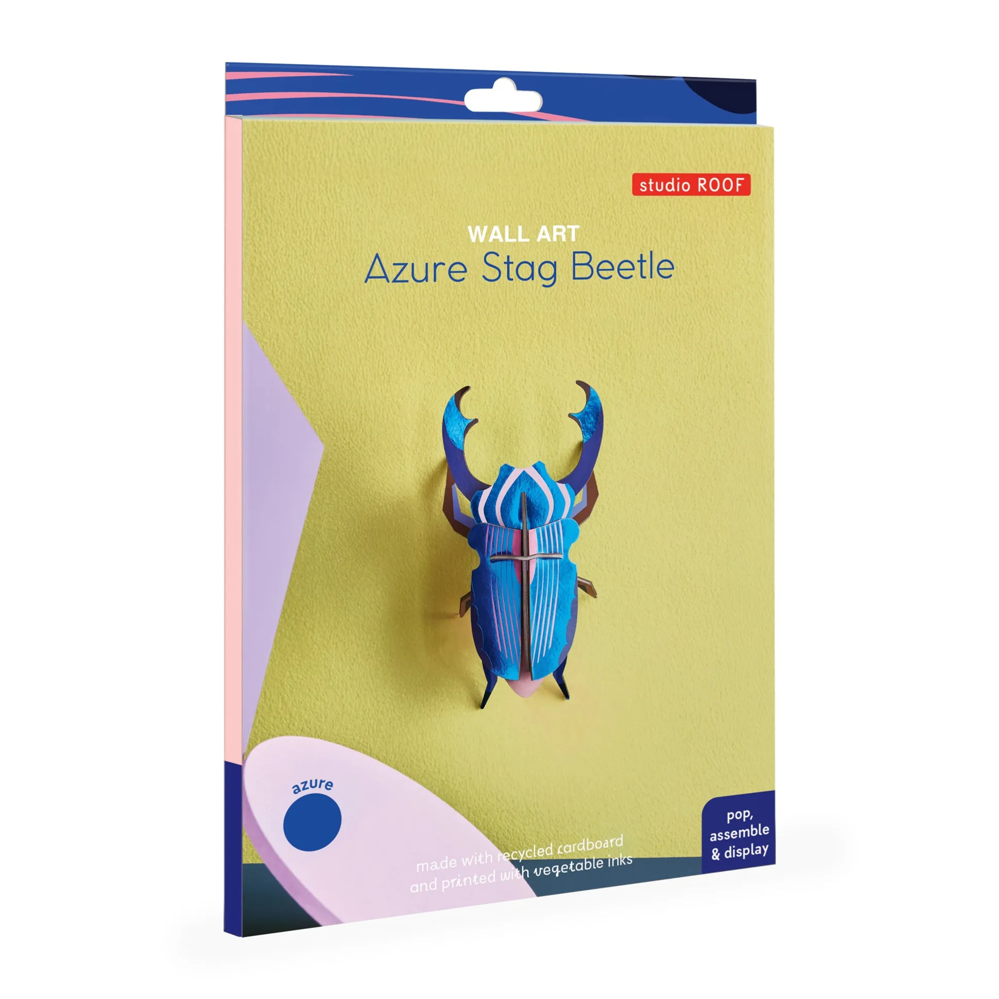DIY Giant Beetle Kit - Azure Stag Beetle