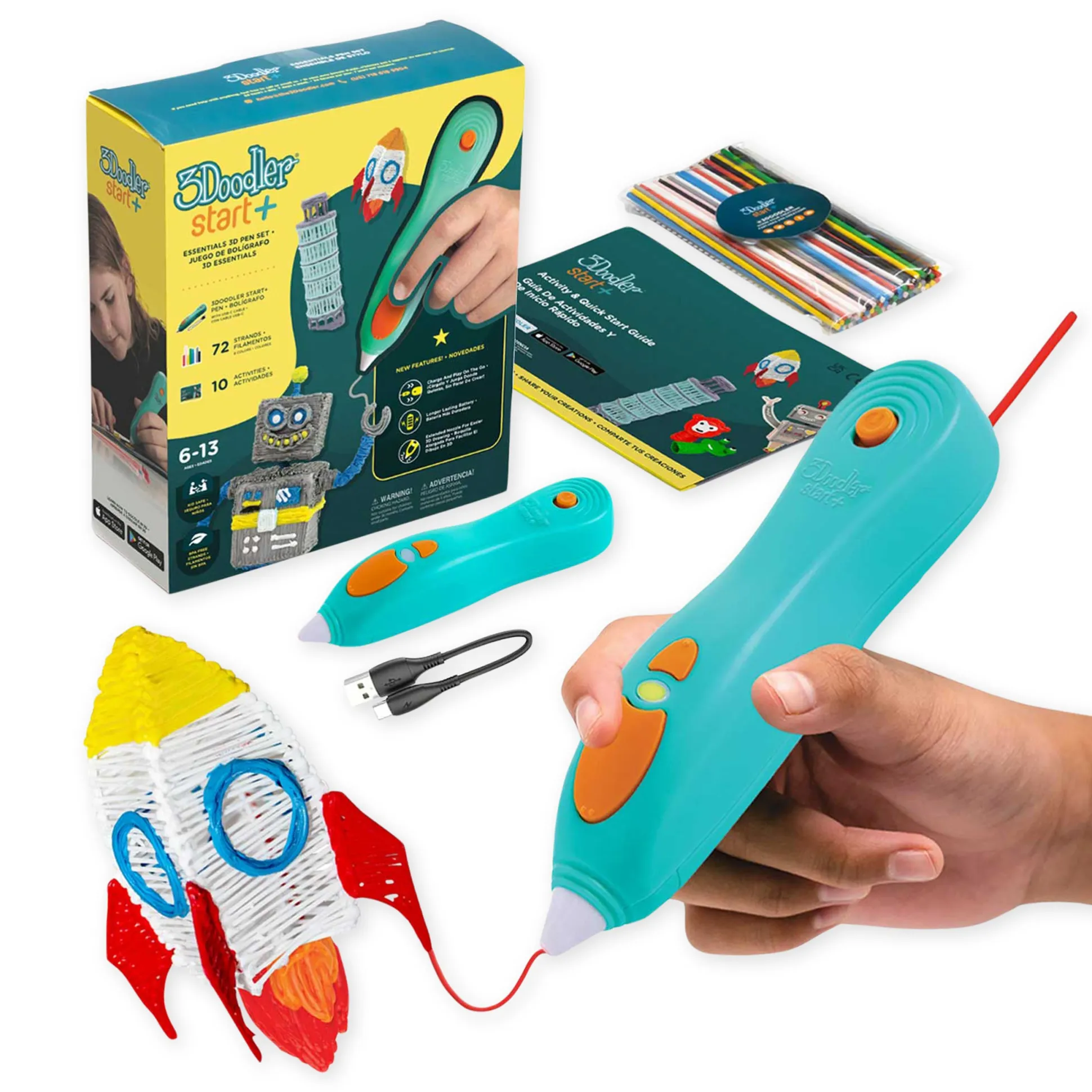 3Doodler Start+ Essential Pen Set for Kids