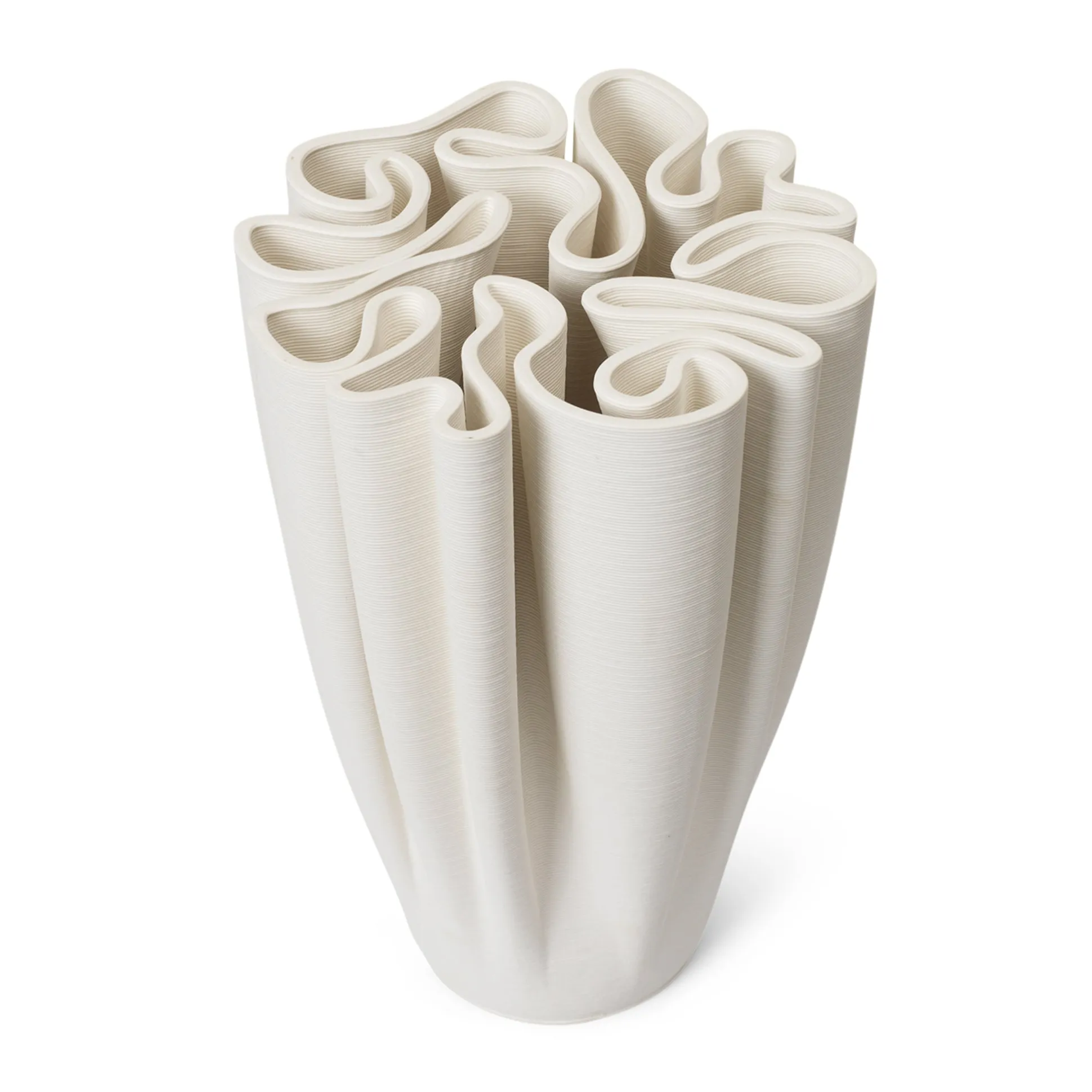 3D-Printed Ceramic Dedali Vase - Large