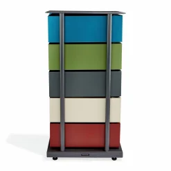 5-Drawer Pivot Cabinet