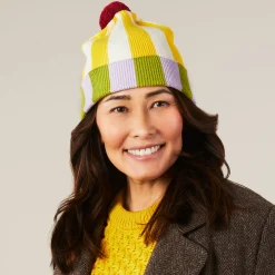 Dusen Dusen Cotton Striped Beanie
