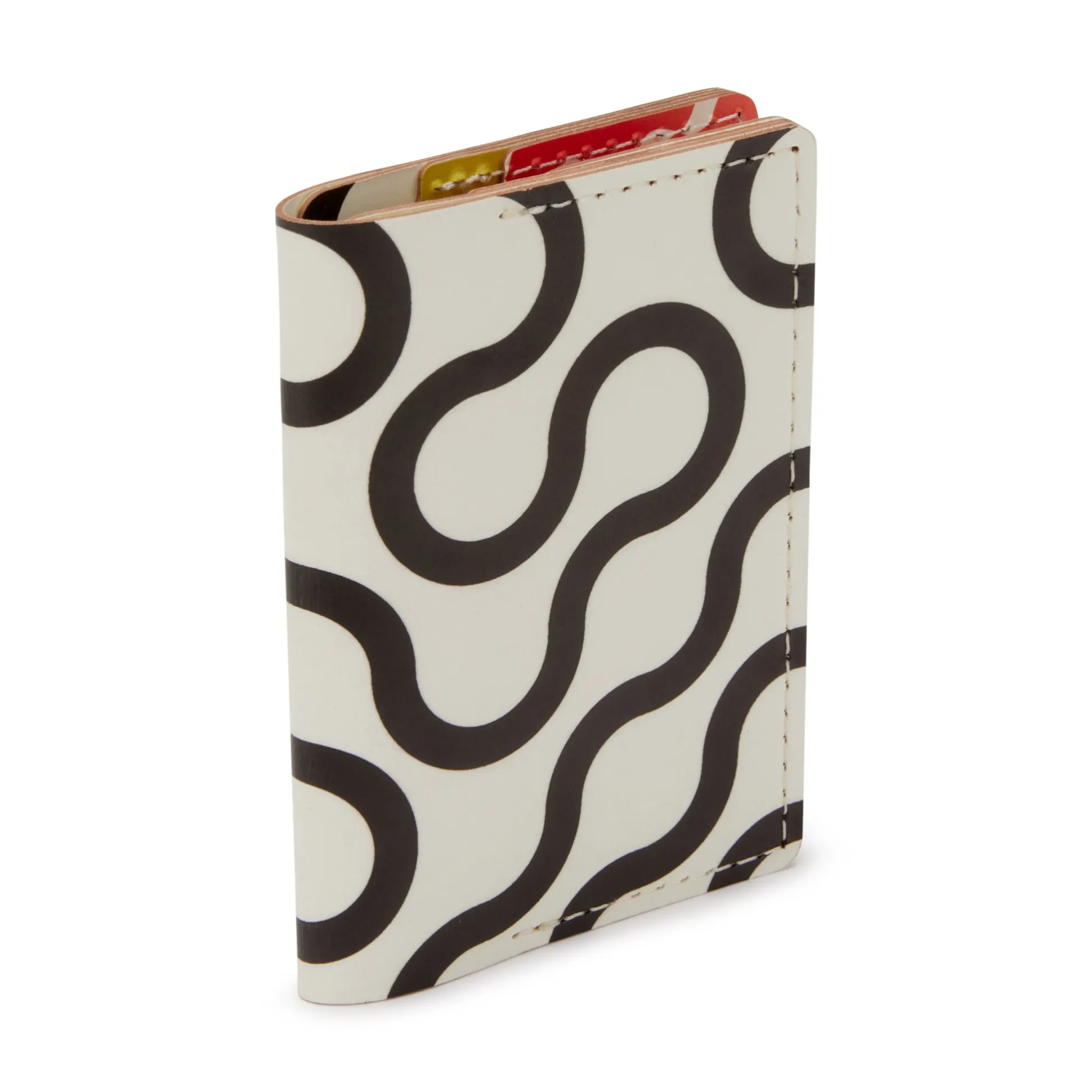 Dusen Dusen Recycled Leather Double Card Holder