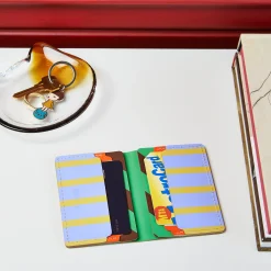 Dusen Dusen Recycled Leather Double Card Holder