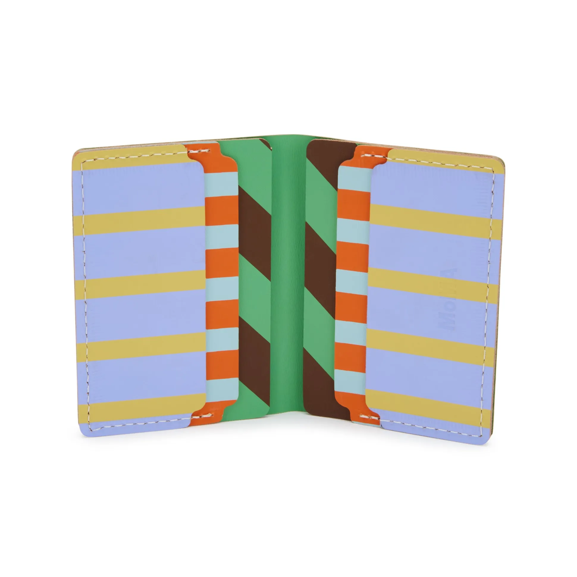 Dusen Dusen Recycled Leather Double Card Holder
