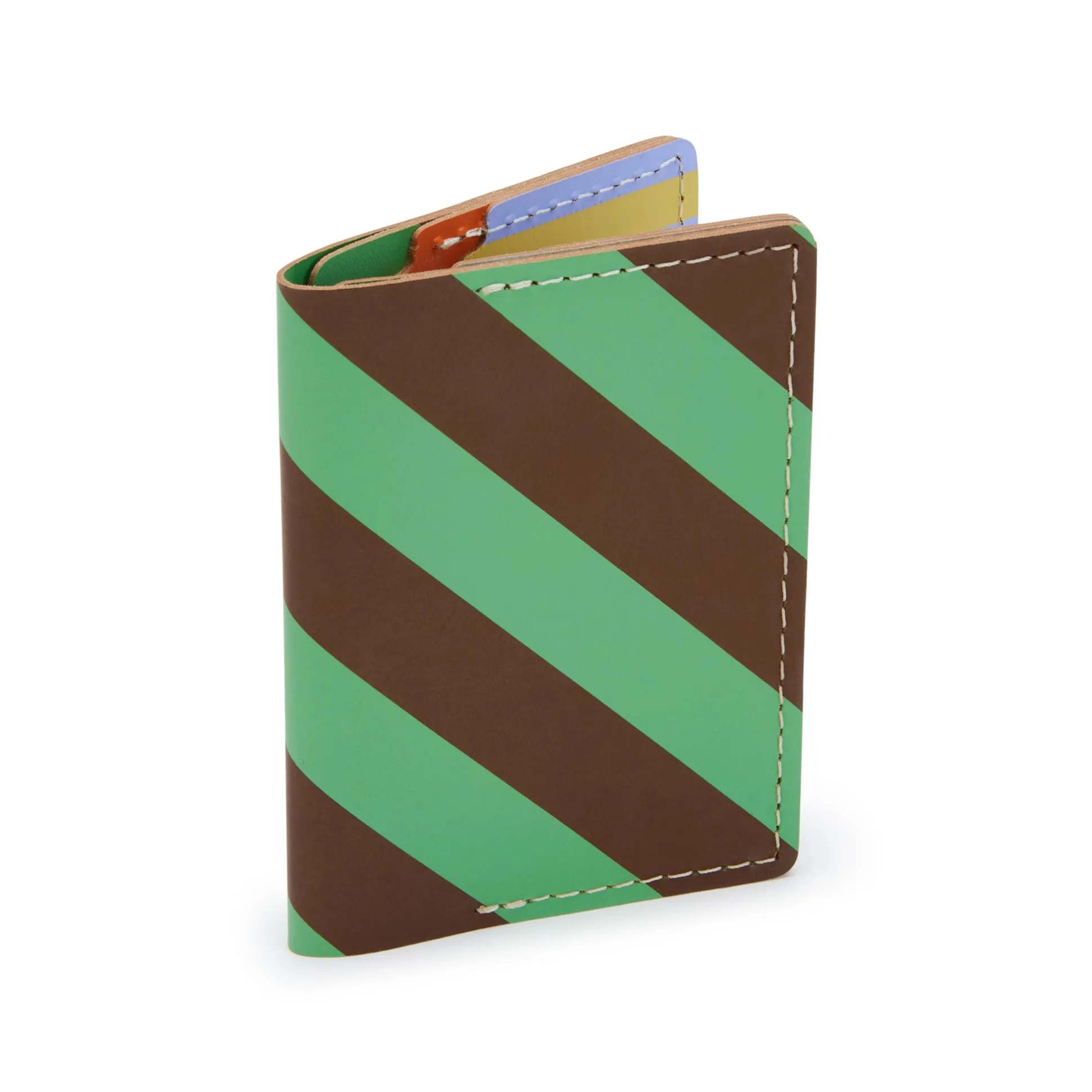 Dusen Dusen Recycled Leather Double Card Holder