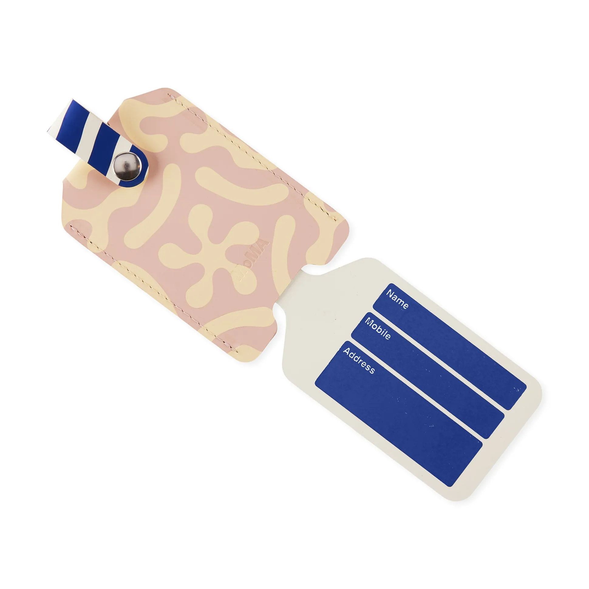 Dusen Dusen Recycled Leather Luggage Tag