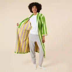 Dusen Dusen Striped Bathrobe