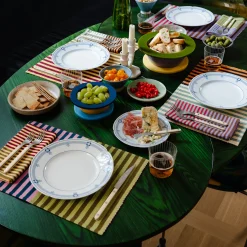 Dusen Dusen Striped Cotton Placemats - Set of 4