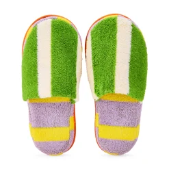 Dusen Dusen Striped Terry Slippers