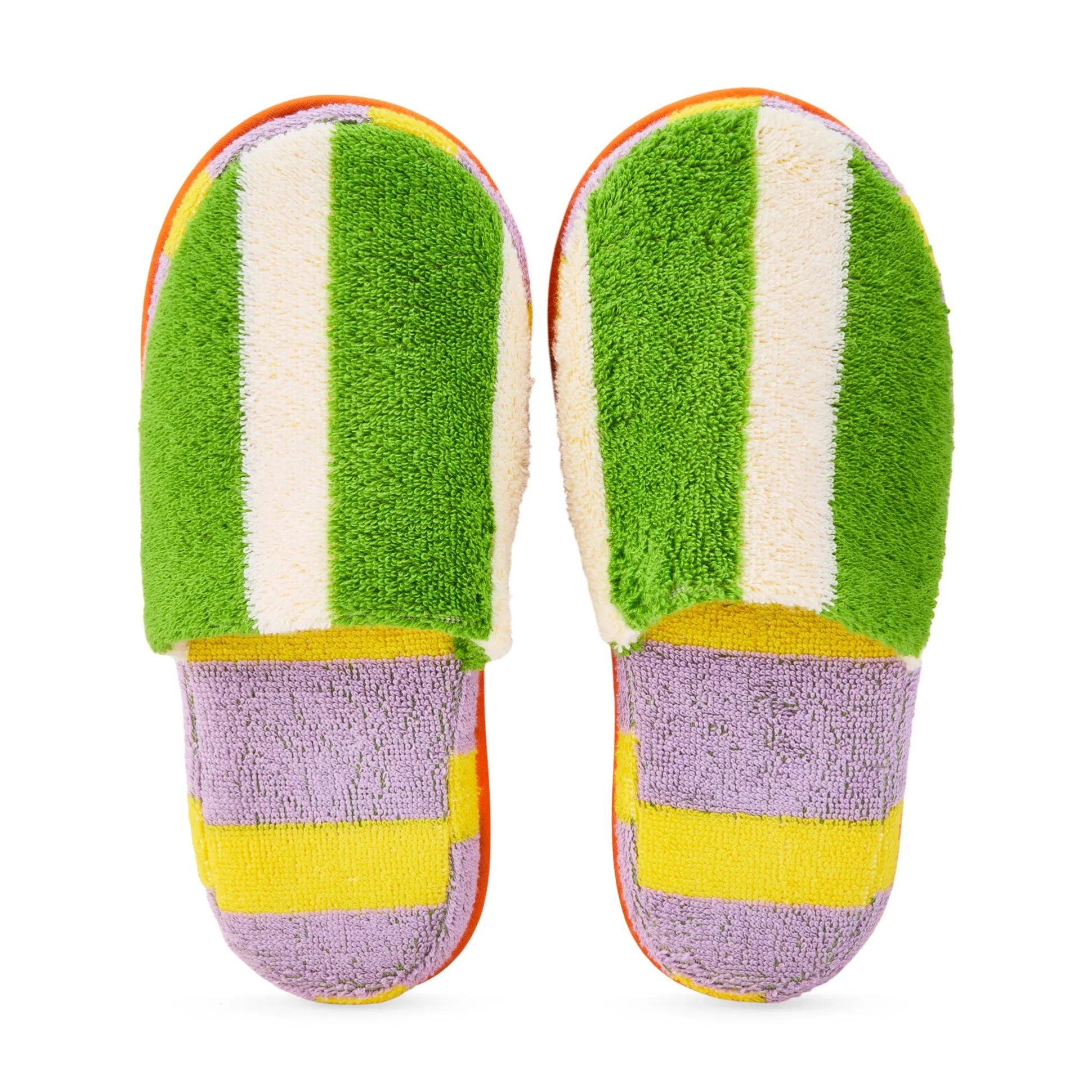 Dusen Dusen Striped Terry Slippers