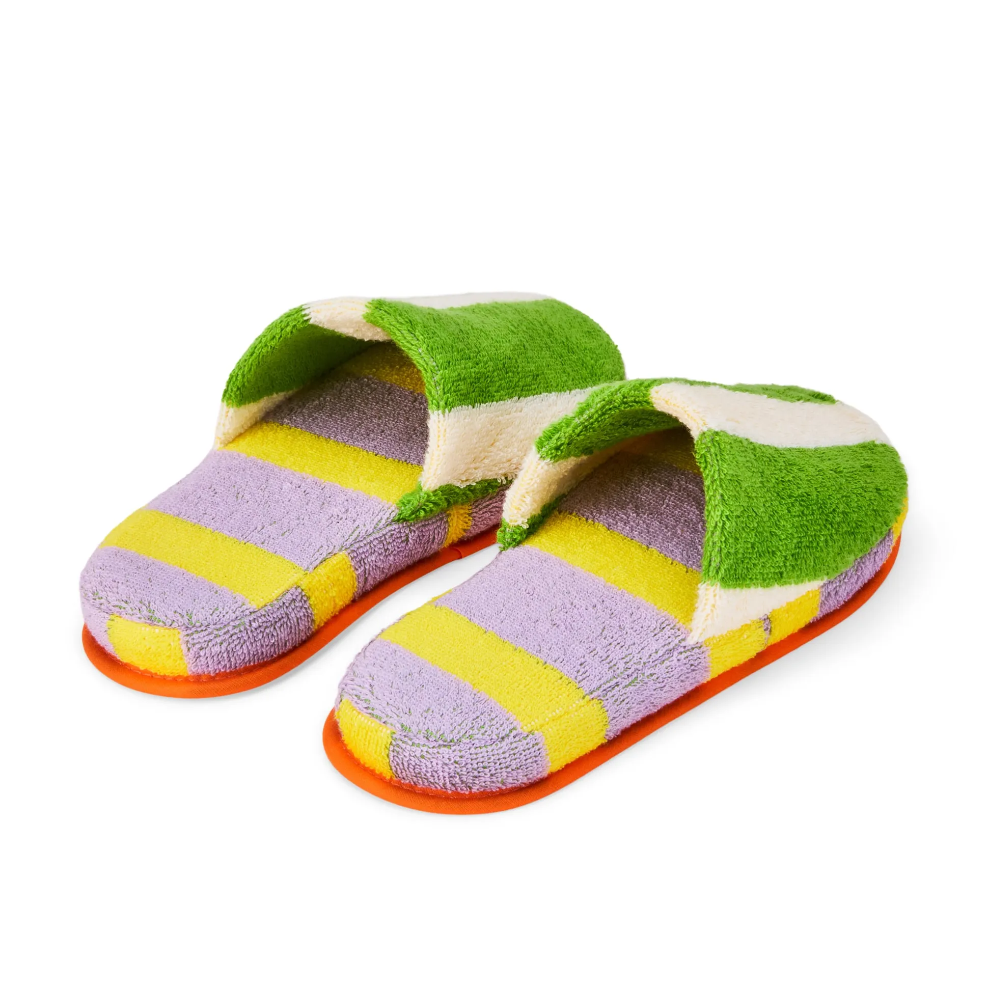 Dusen Dusen Striped Terry Slippers