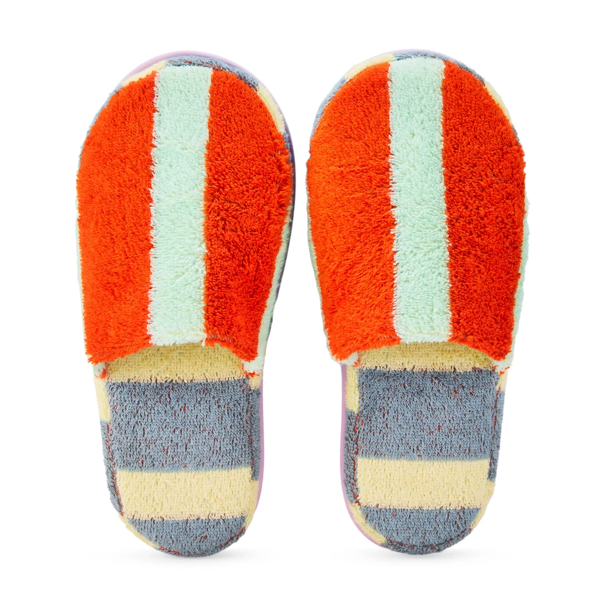 Dusen Dusen Striped Terry Slippers