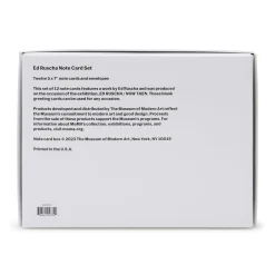 Ed Ruscha Note Cards - Set of 8