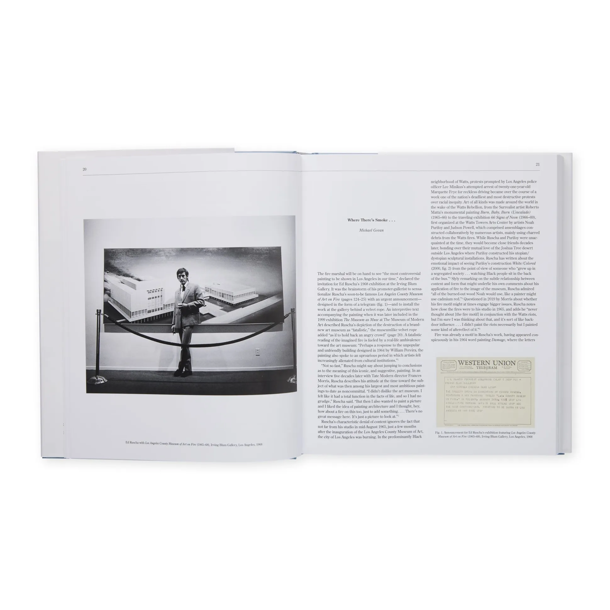 Ed Ruscha / Now Then: A Retrospective - Hardcover