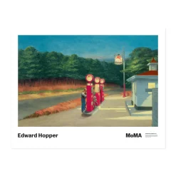 Edward Hopper Gas Poster