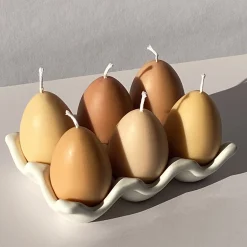 Eggs in a Carton Scented Candles - Set of 6