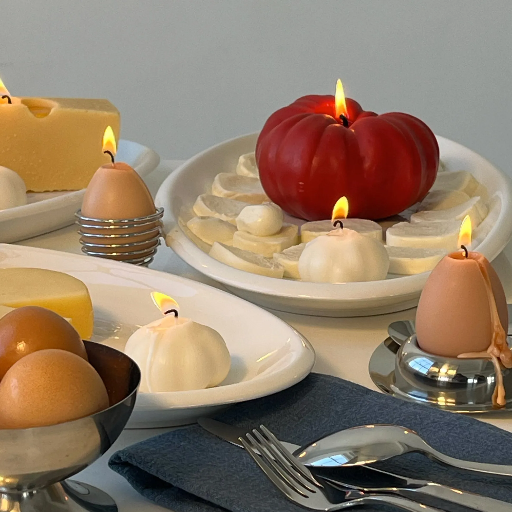Eggs in a Carton Scented Candles - Set of 6