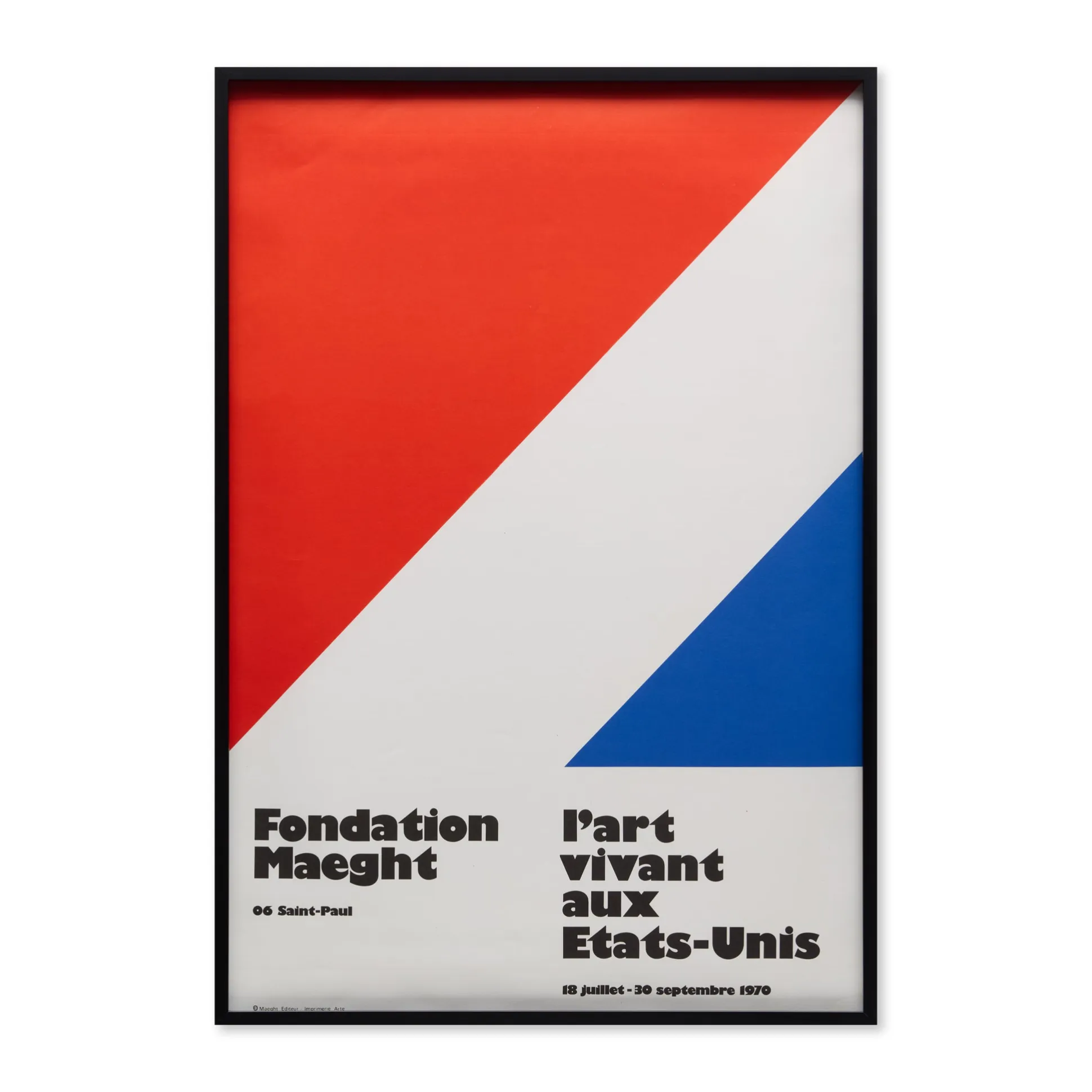 Ellsworth Kelly L’art vivant aux États-Unis Framed Poster