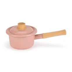 Enamel Milk Pan with Lid