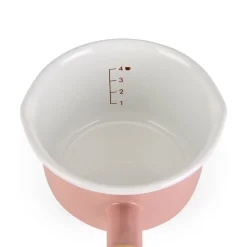 Enamel Milk Pan with Lid