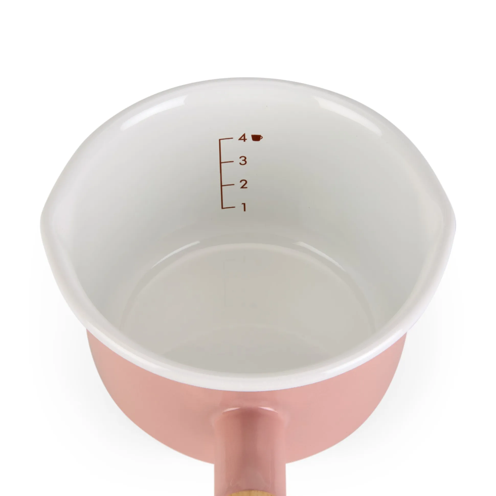 Enamel Milk Pan with Lid