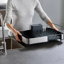 Expandable Steel Dish Rack