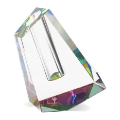 Faceted Crystal Vase - Large