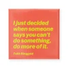 Faith Ringgold Quote Magnet
