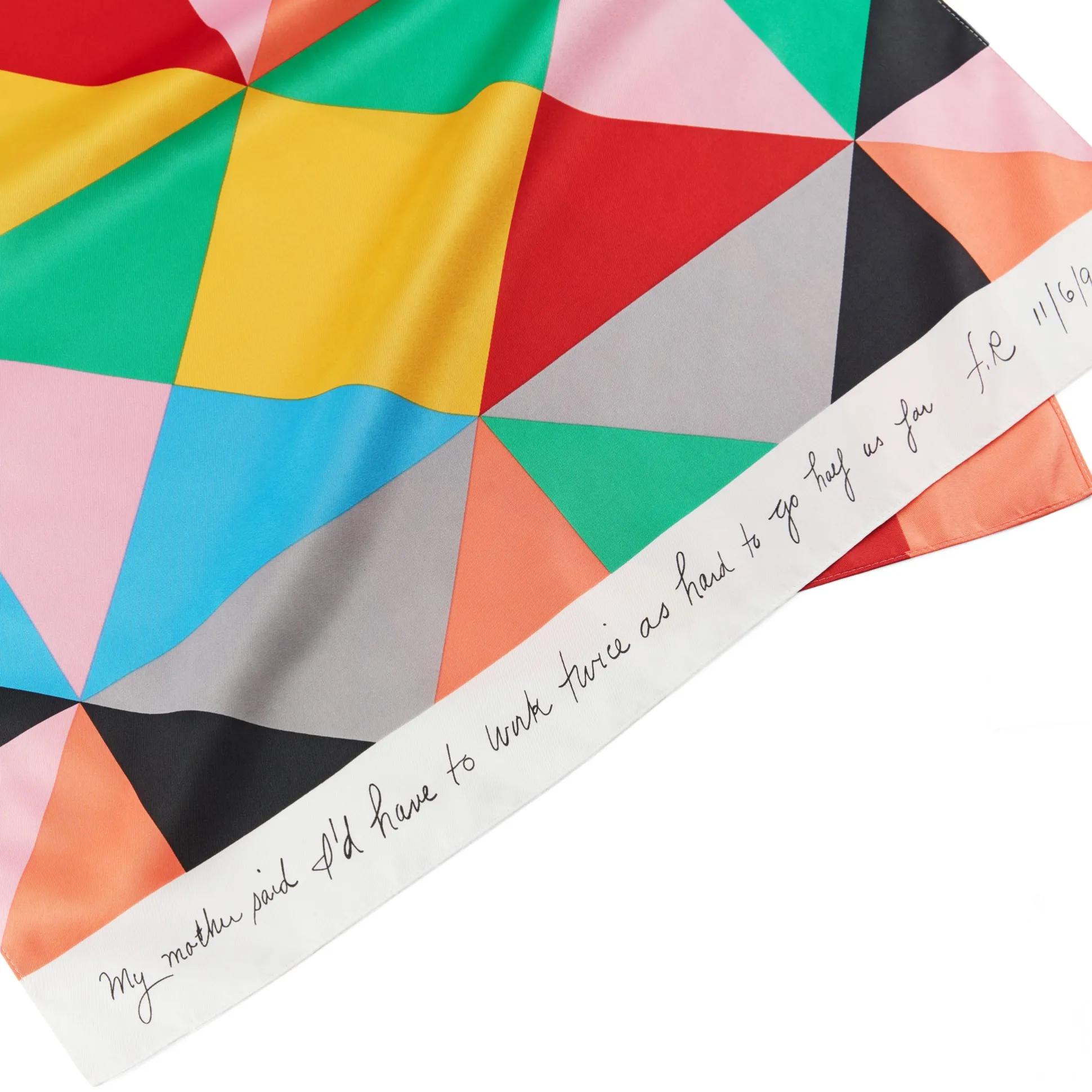 Faith Ringgold Recycled Polyester Scarf