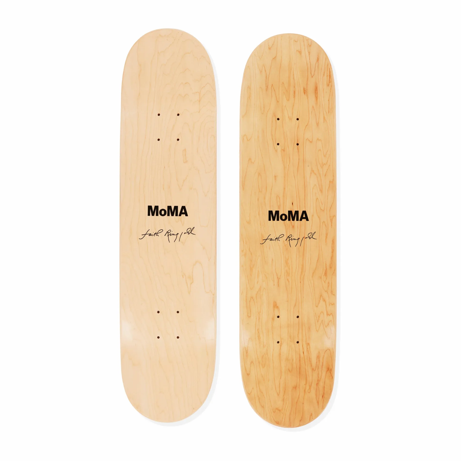 Faith Ringgold Woman Freedom Now Skateboard Diptych