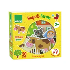 Farm Magnets Toy - Set of 20