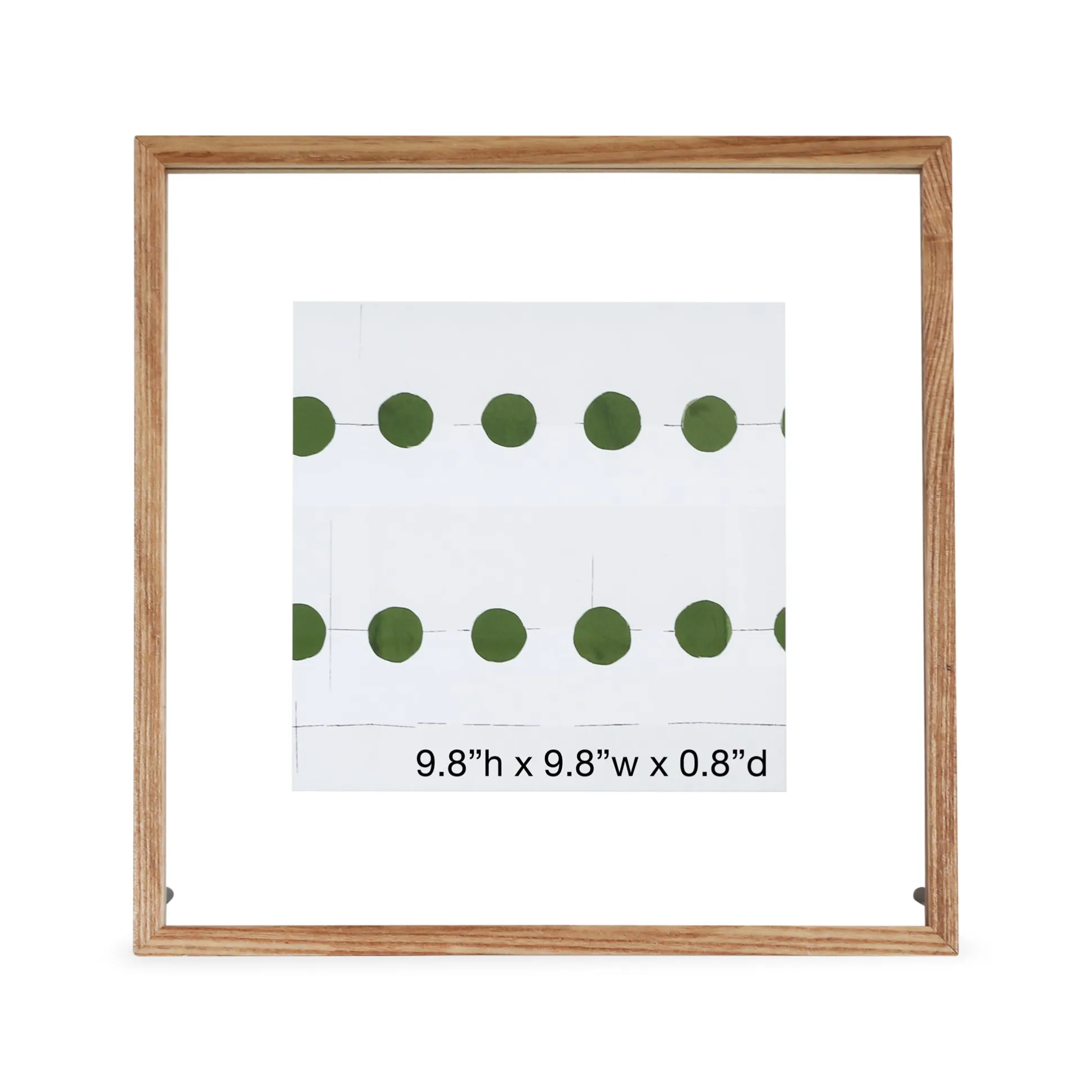 Floating Wood Picture Frame - Square