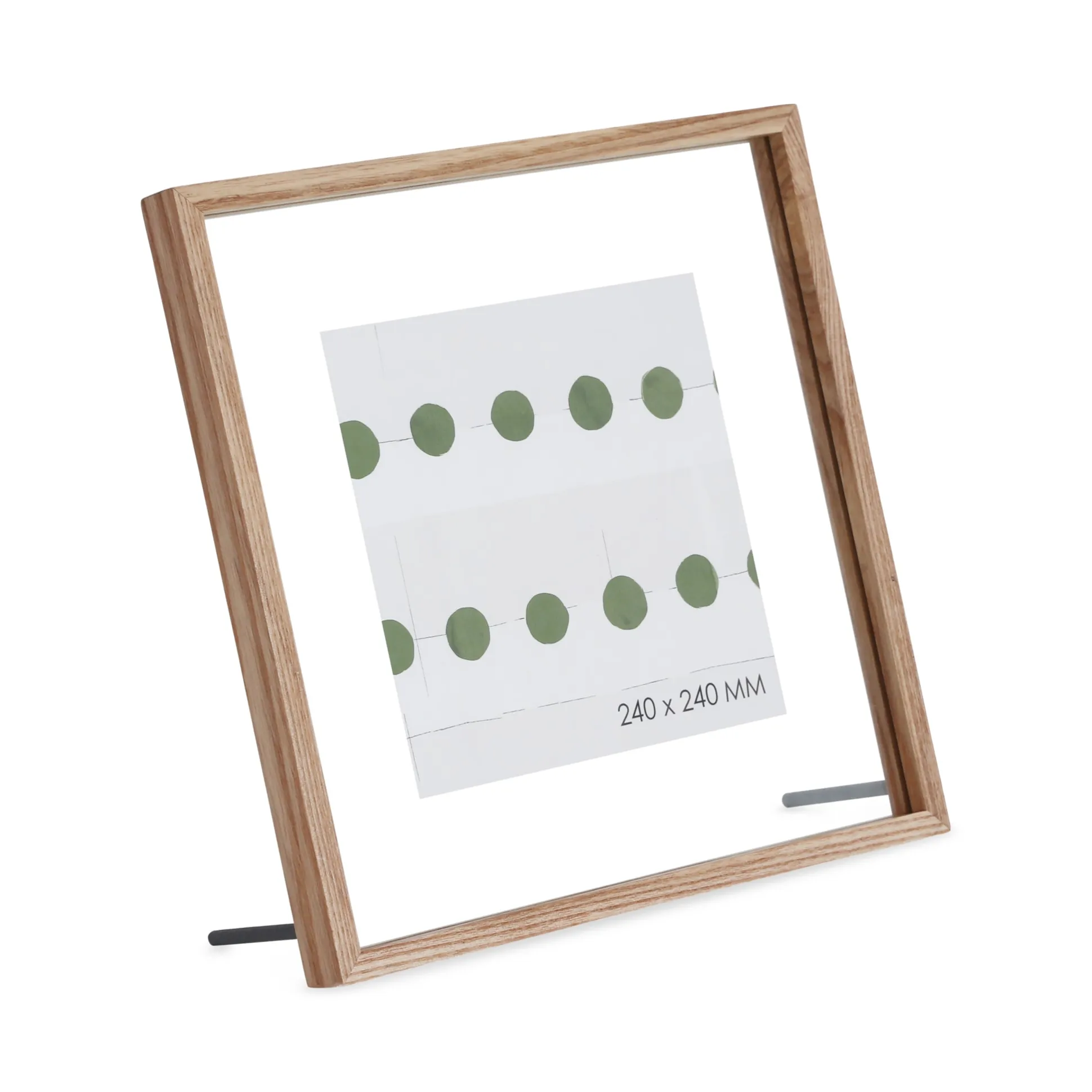 Floating Wood Picture Frame - Square
