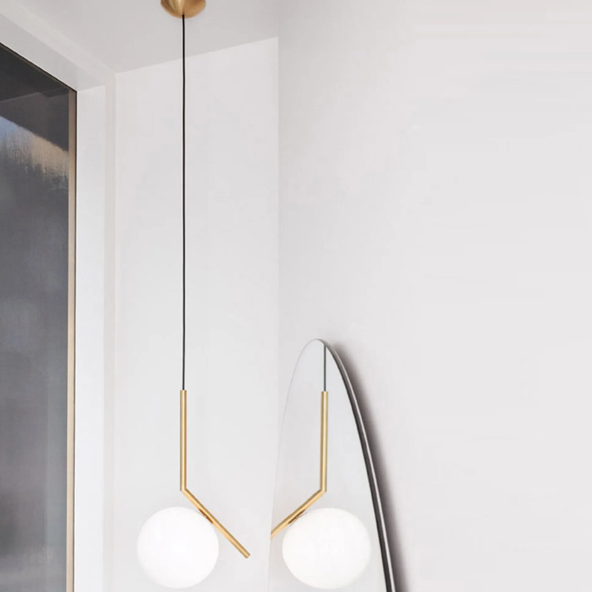 Flos IC Pendant Light S1, Brass