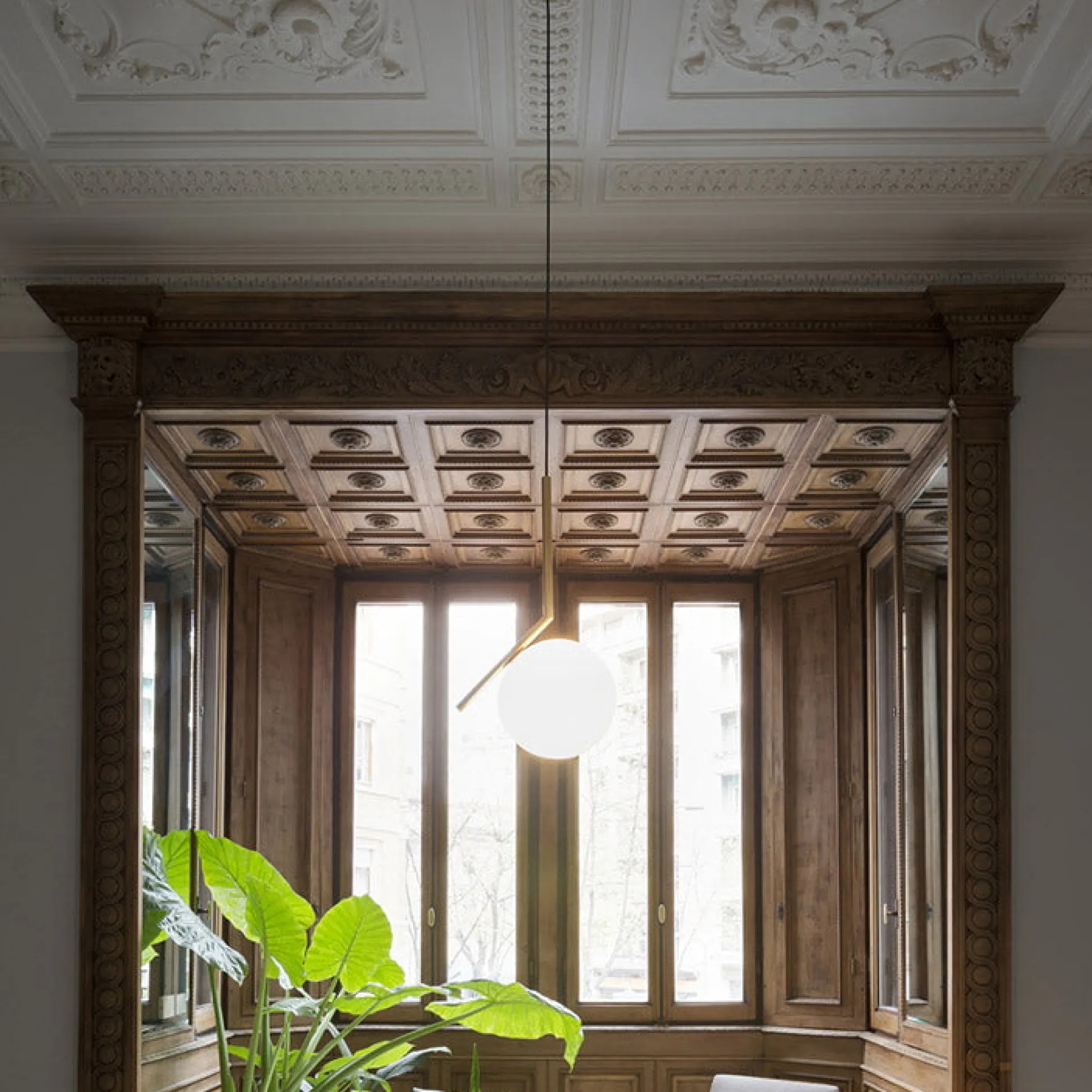 Flos IC Pendant Light S1, Brass