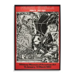 Frank Stella Prints 1967-1982 Framed Poster