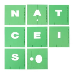 Fred Fehlau: Untitled (NO IT CAN ASSESS AN ACTION wall template)