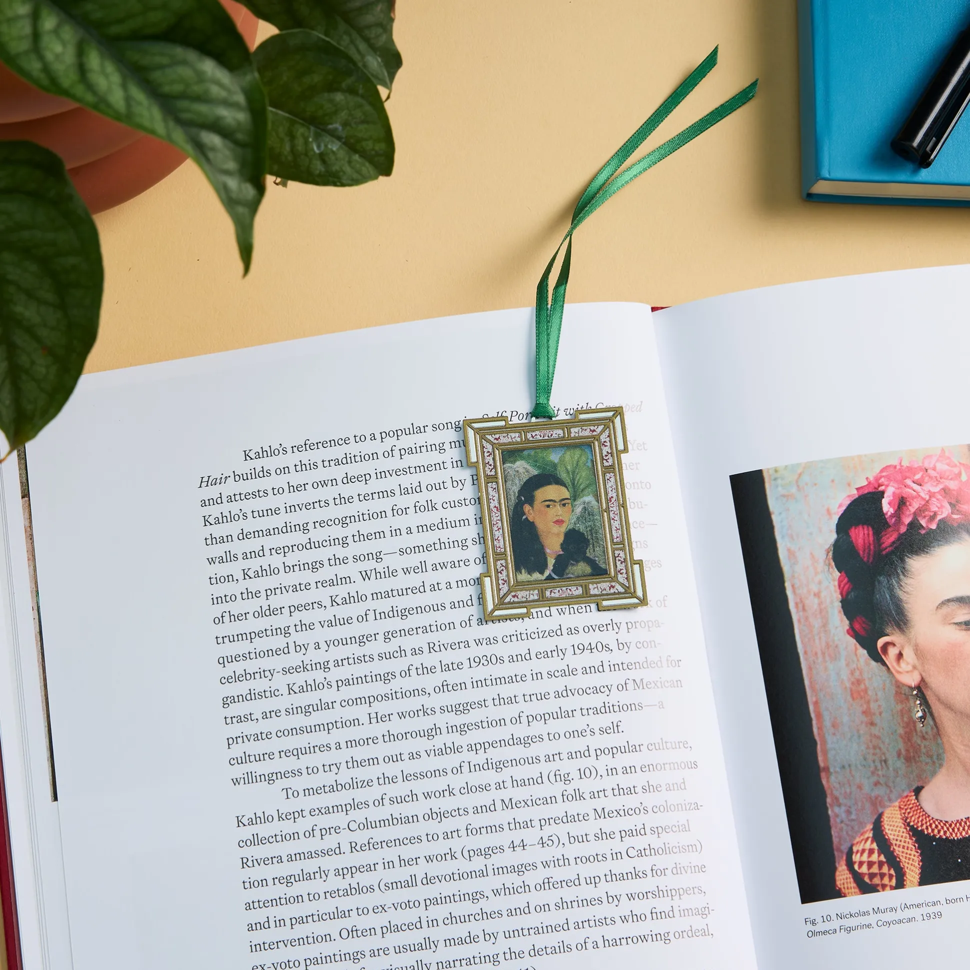 Frida Kahlo Metal Bookmark