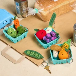 Fruit & Vegetable Felt Wool Keychain