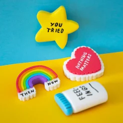 Fun Phrase Magnet - Then Now