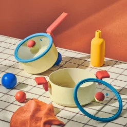 Geometric Non-Stick Cookware